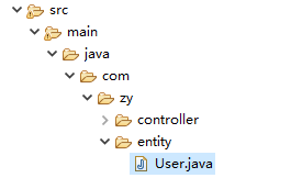 项目中的entity类